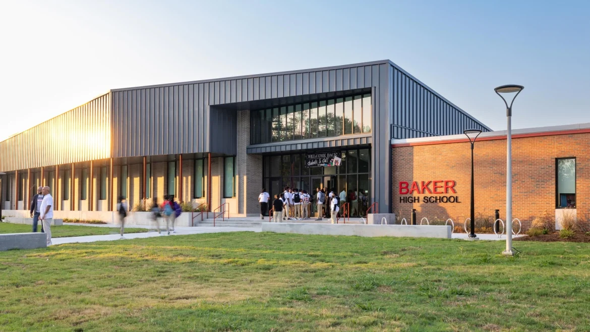 Come Home to BAKER  Baker High School is open to grades 9-12  Learn More 