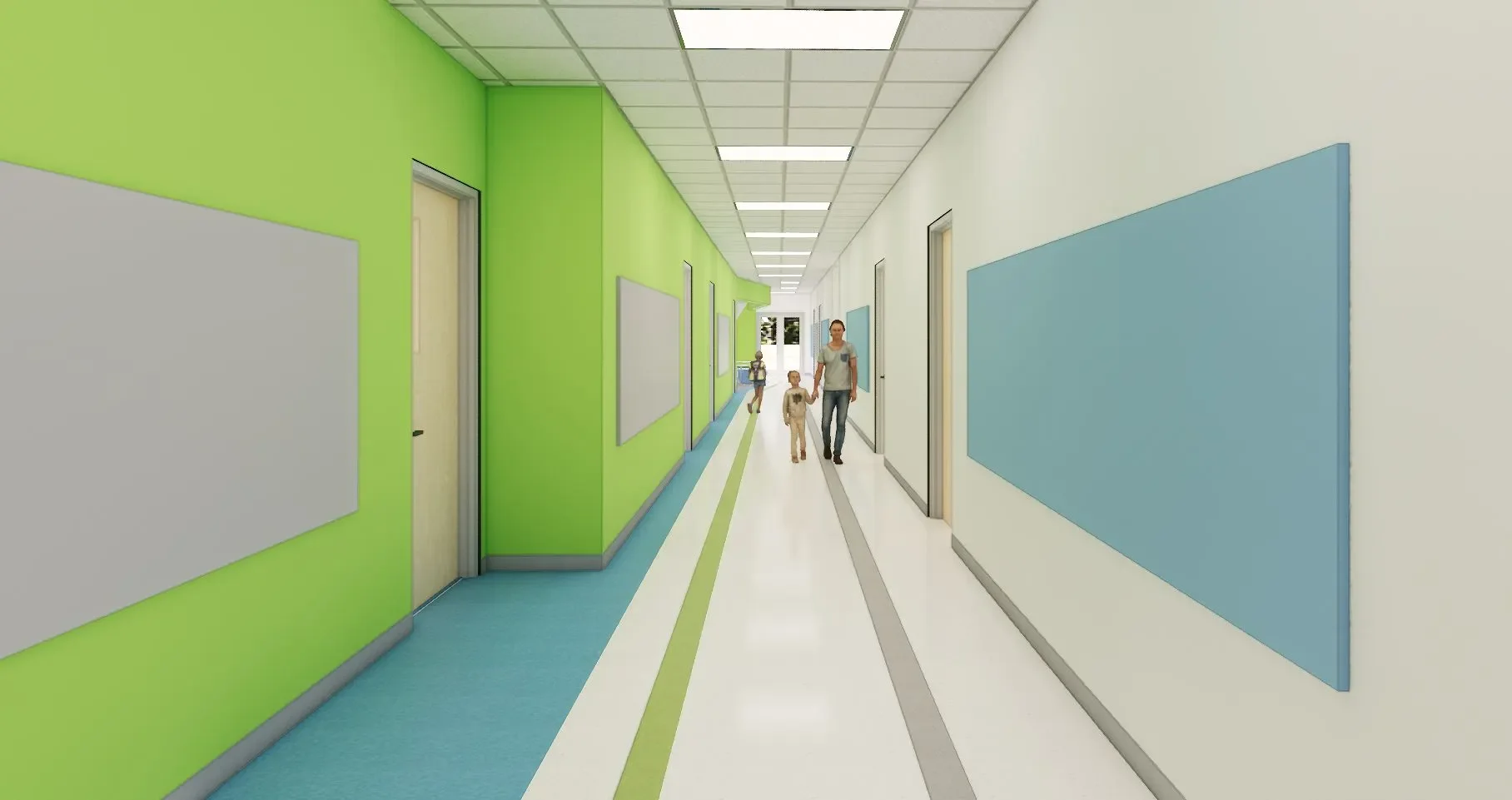 1 corridor a rendering