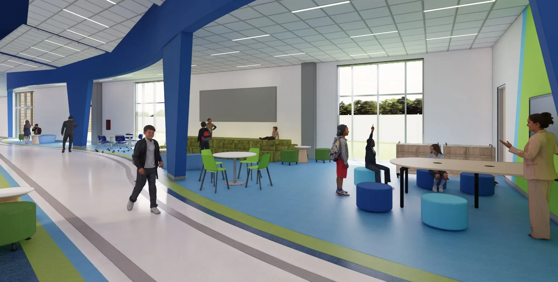 faculty out space rendering