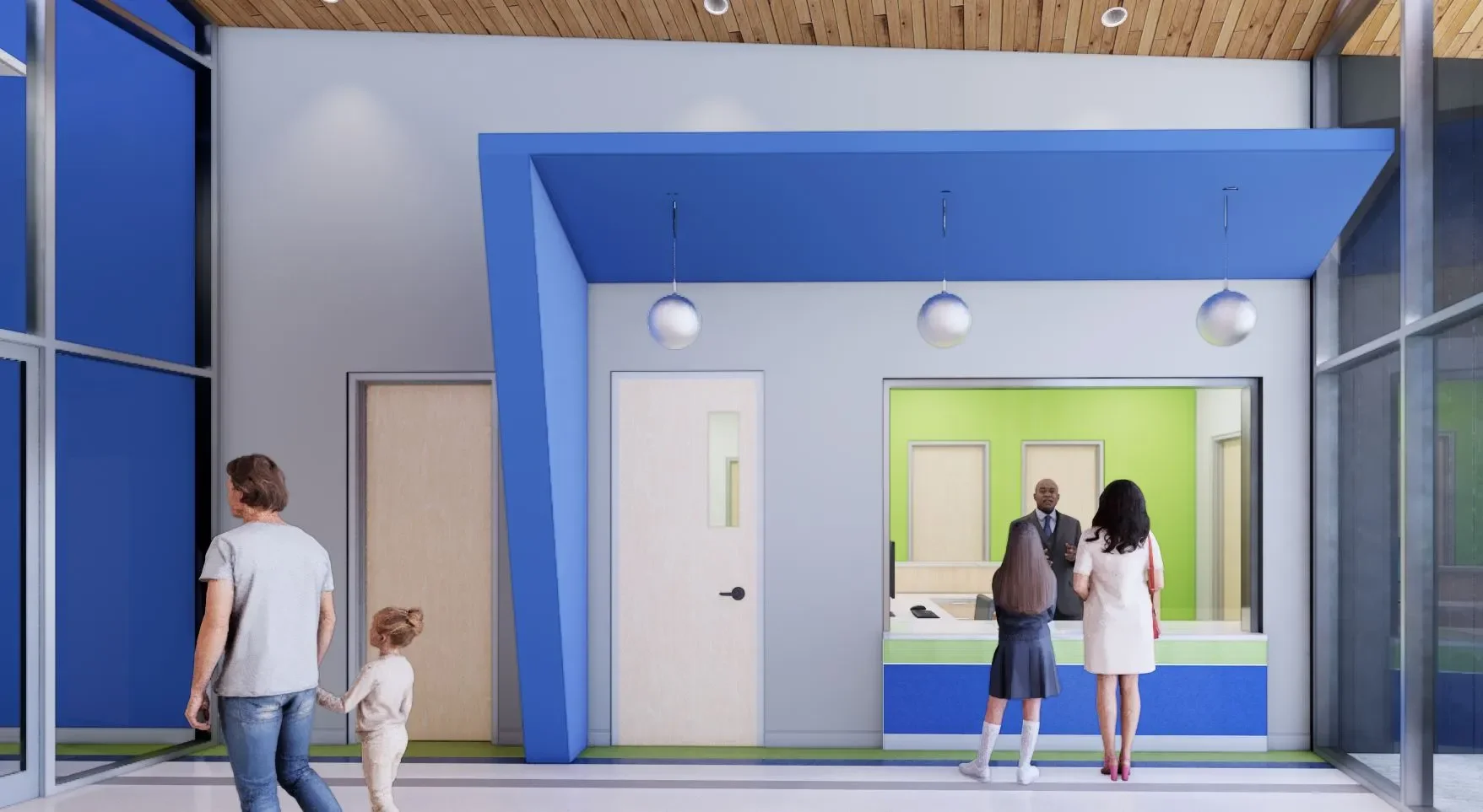 reception rendering