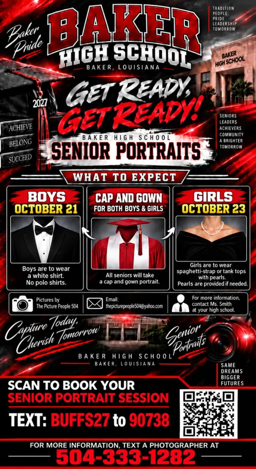 BHS: Senior Pictures Days