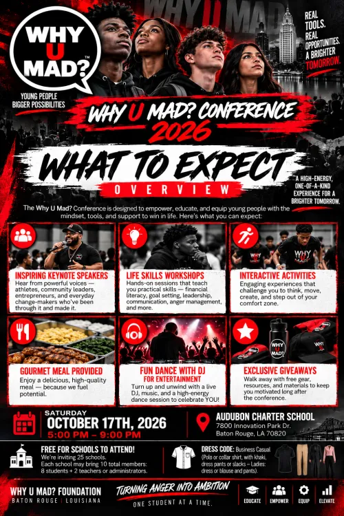 BHS: WHY U MAD? 2026 Conference