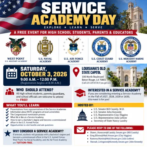 BHS: Explore Your Future - Attend the 2026 Service Academy Day