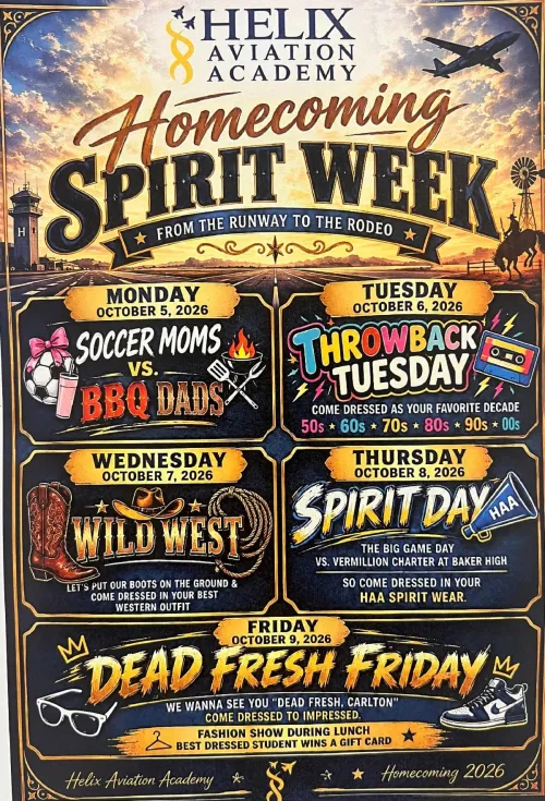 HAA: Homecoming - Spirit Week 