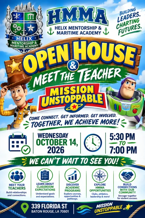 HMMA: Open House & Meet the Teacher