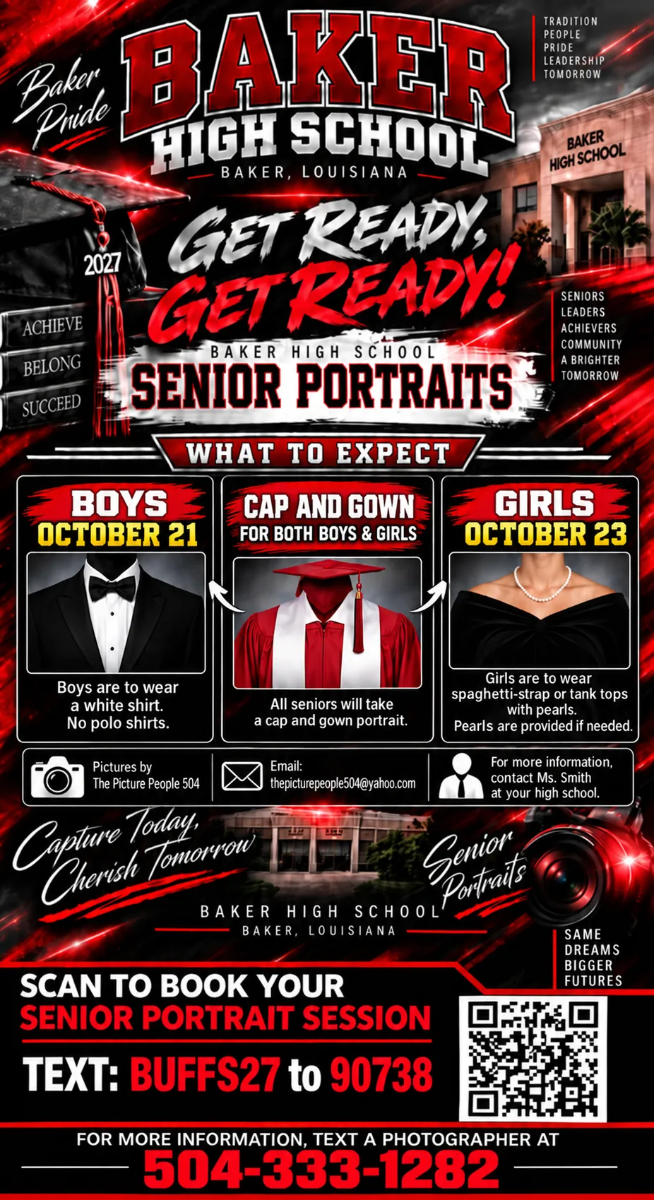 BHS: Senior Pictures Days