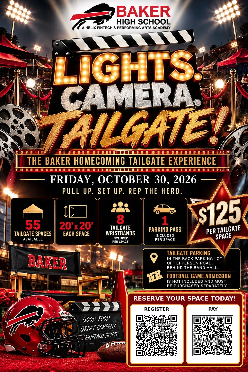 BHS: HOMECOMING TAILGATE!