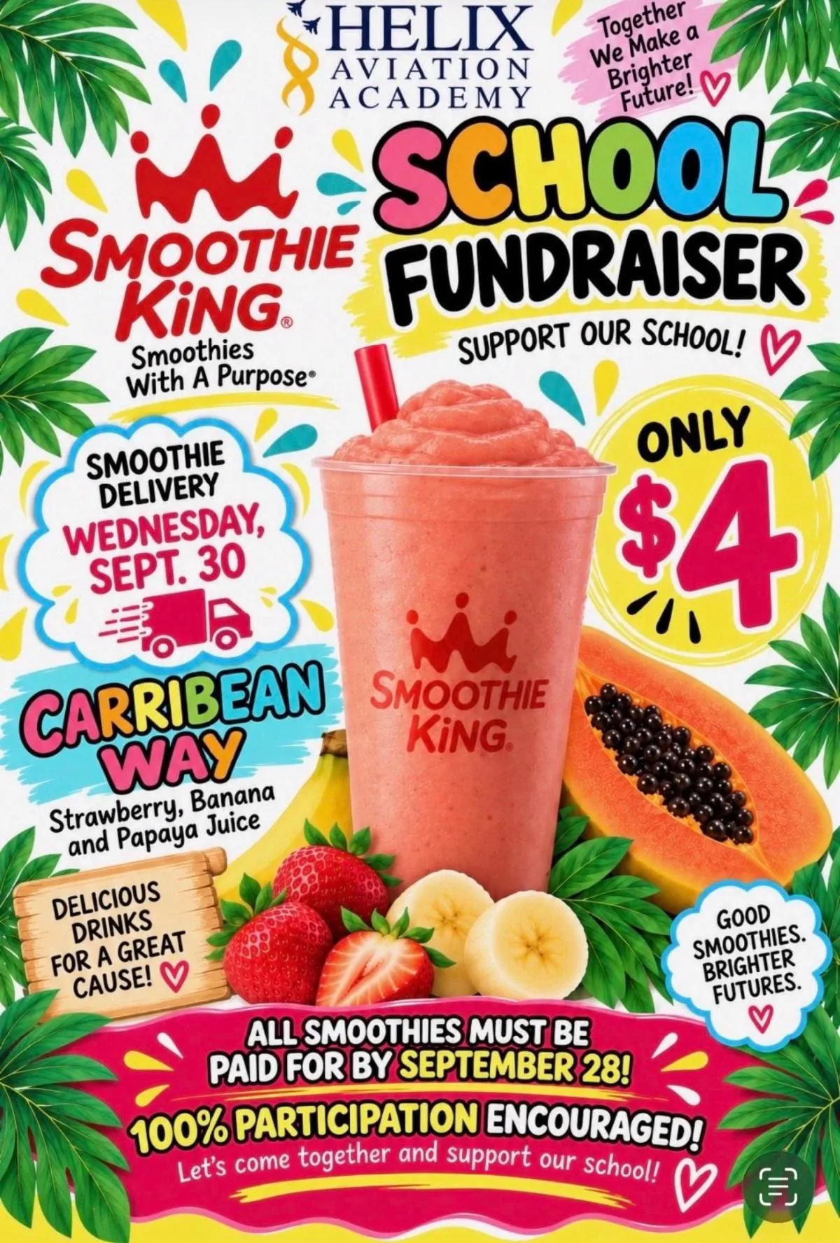 HAA: Smoothie King Fundraiser