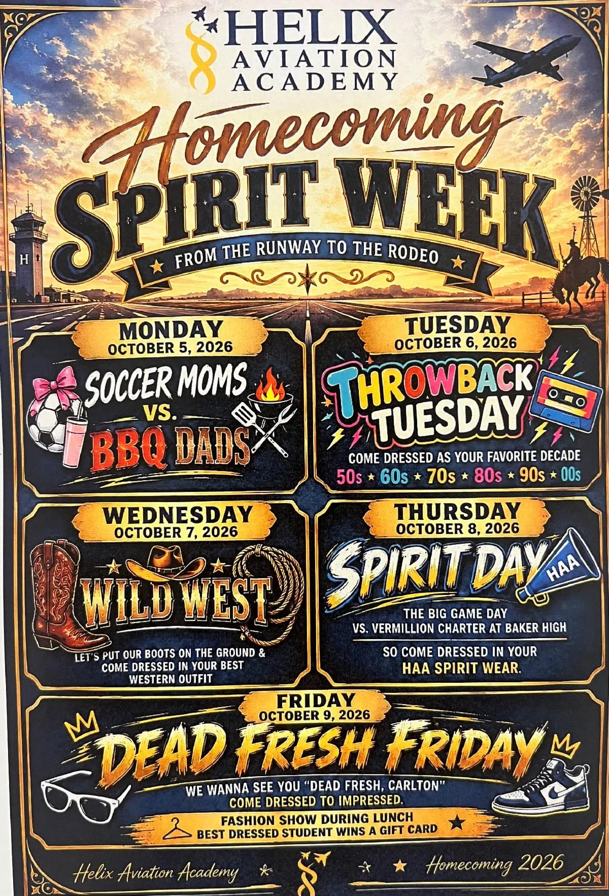 HAA: Homecoming - Spirit Week 