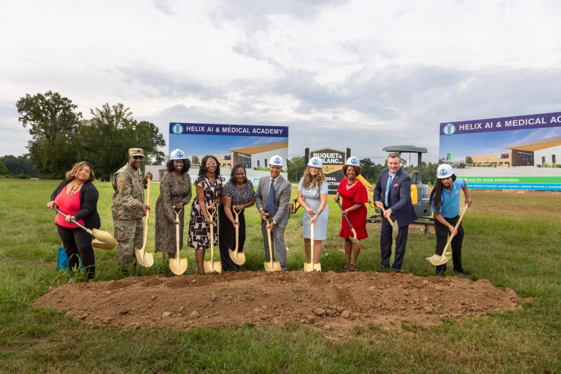 HAIM groundbreaking ceremony
