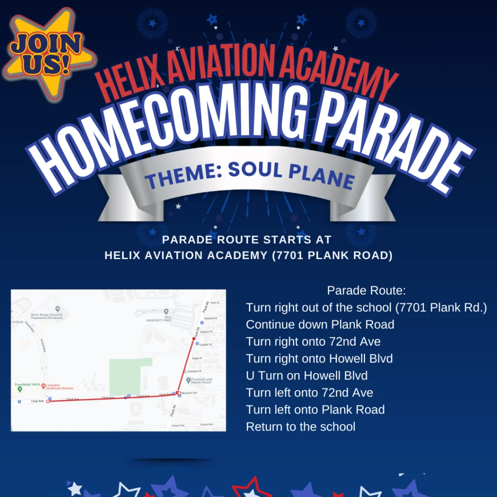 homecoming parade flier 2