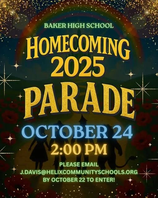 Baker High School Homecoming 2025 Parade
