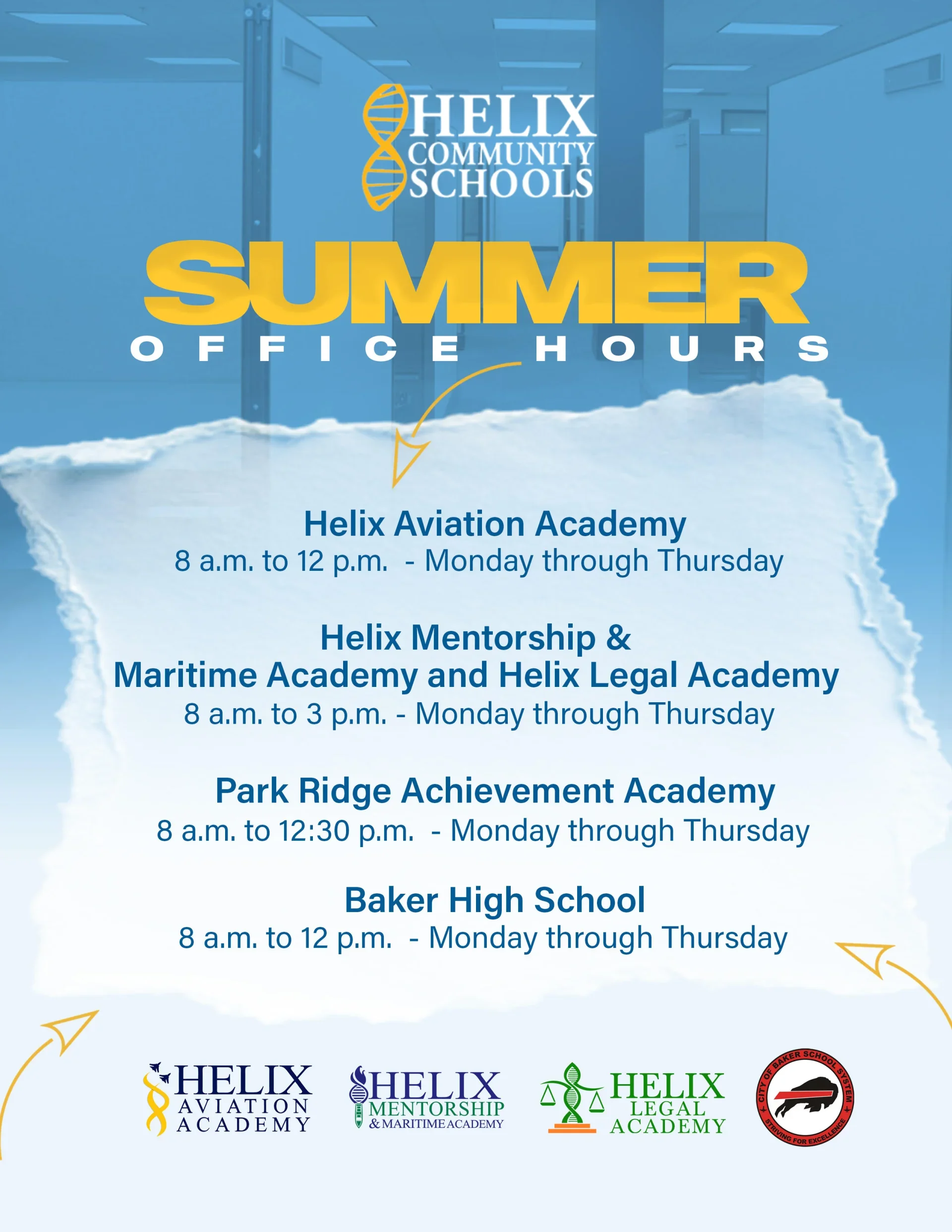 Summer Office Hours